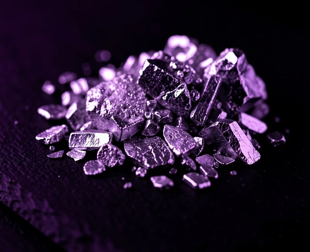 Zinc and selenium mineral crystals